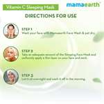 Vitamin C Sleeping Mask with Aloe Vera for Skin Illumination